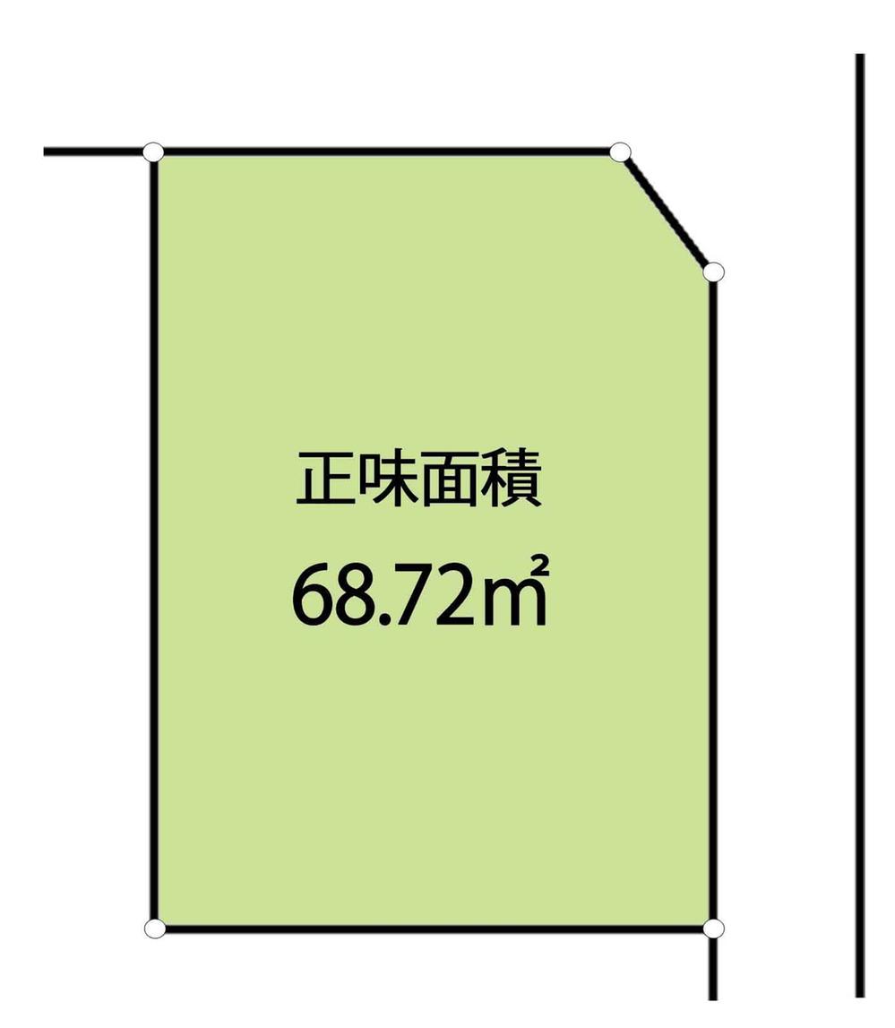 Compartment figure. Land price 7 million yen, Land area 68.72 sq m compartment view