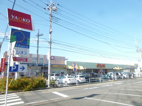 Supermarket. Yaoko Co., Ltd. until the (super) 1500m