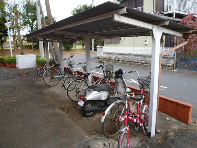 Other common areas. Place for storing bicycles