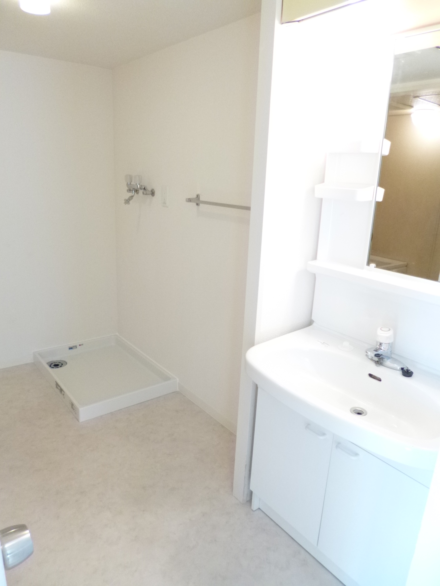 Washroom. Washroom with a clean