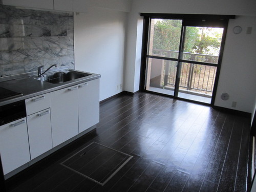 Living and room. Dining kitchen (about 7.7 tatami mats)