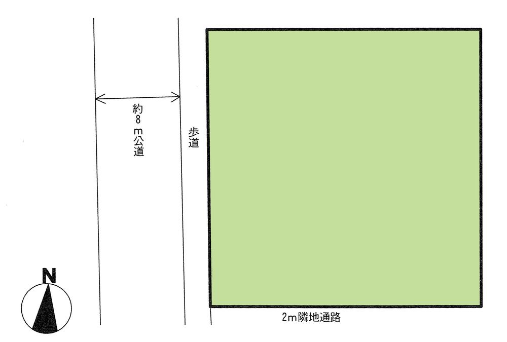 Compartment figure. Land price 18,800,000 yen, Land area 148.95 sq m compartment view