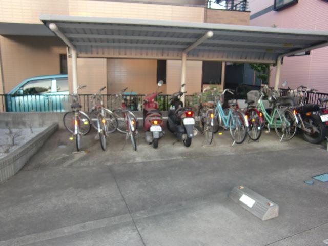 Other common areas. Bicycle-parking space