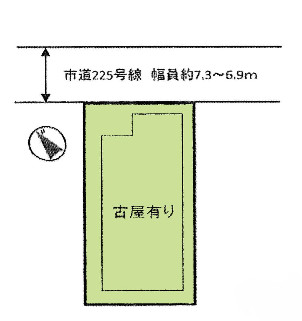 Compartment figure. Land price 13.5 million yen, Land area 98.9 sq m compartment view