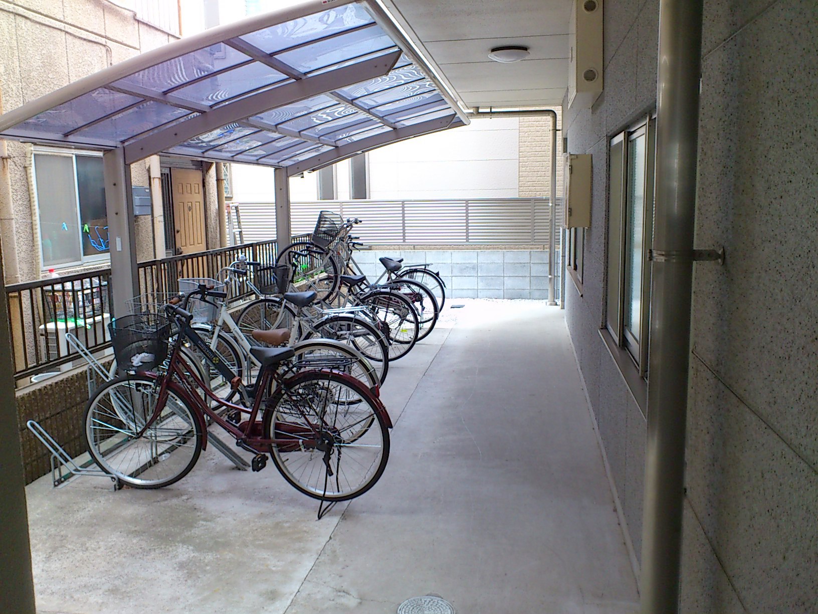 Other common areas. Bicycle-parking space