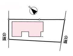 Compartment figure. 25,800,000 yen, 4LDK, Land area 163.01 sq m , Building area 107.64 sq m compartment view