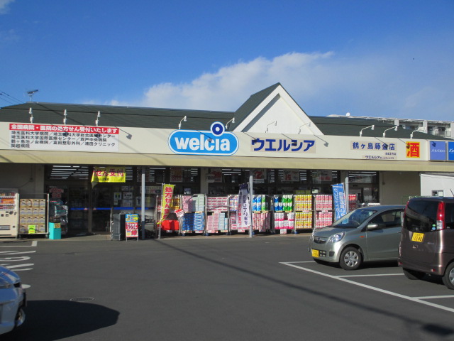 Dorakkusutoa. Uerushia Tsurugashima Fujigane shop 437m until (drugstore)