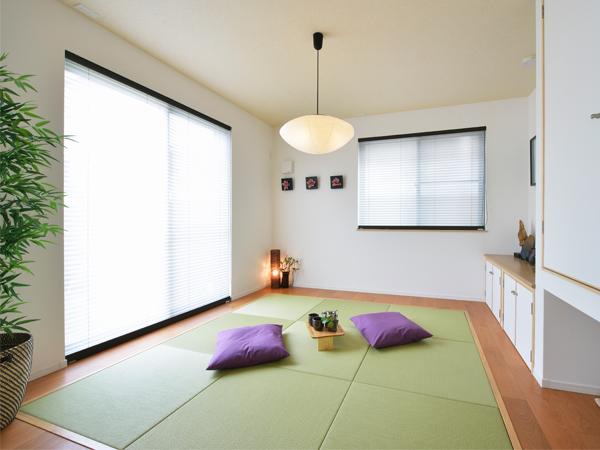 Model house photo. Japanese-style room ※ 1 Building (September 2013 shooting)