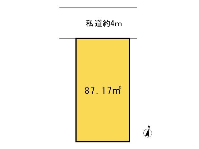Compartment figure. 36,800,000 yen, 4LDK, Land area 87.17 sq m , Building area 97 sq m