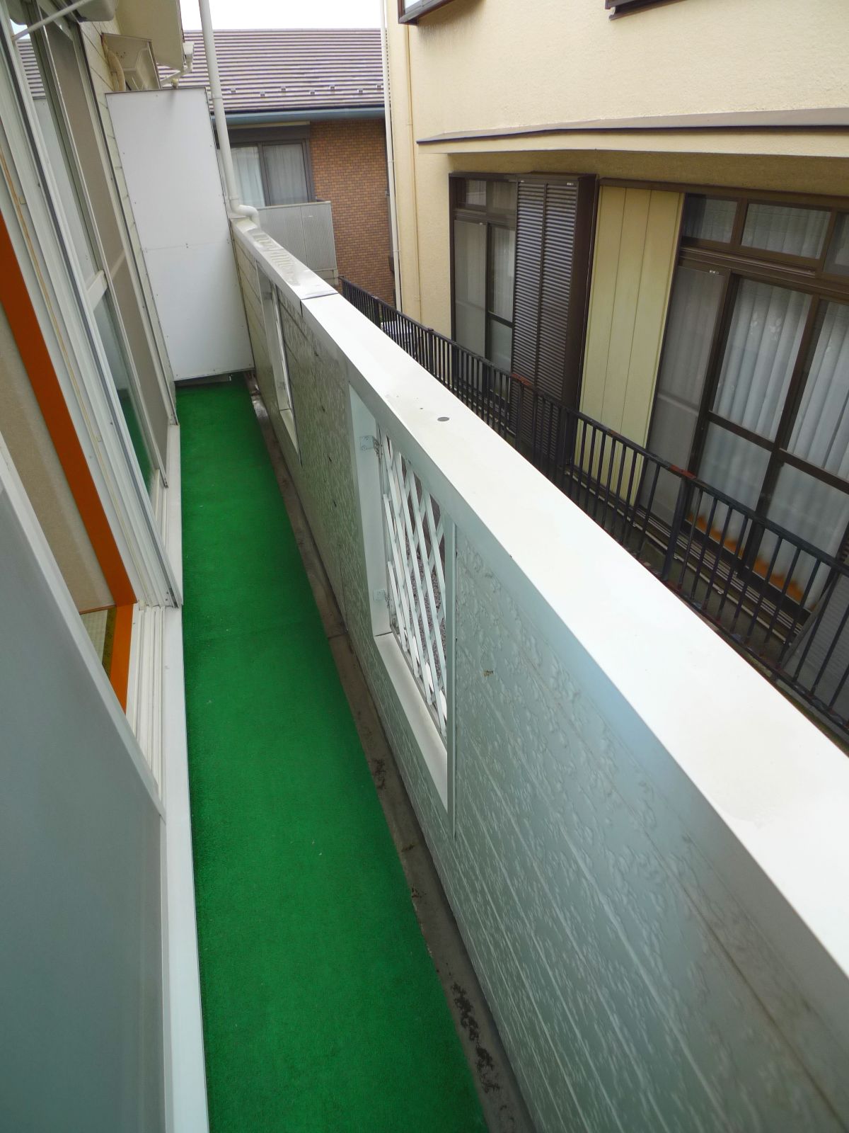 Balcony. Sunny