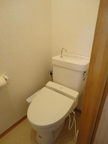 Toilet. With Washlet