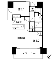 Floor: 2LD ・ K + SIC (shoes closet), the occupied area: 54.42 sq m, Price: 29,800,000 yen, now on sale