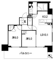 Floor: 2LD ・ K + WIC (walk-in closet), the occupied area: 54.56 sq m, Price: 31,600,000 yen, now on sale