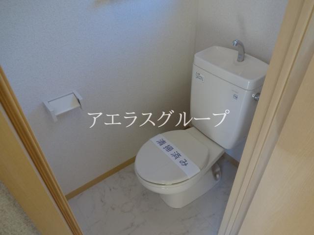 Toilet. Toilet with cleanliness! 