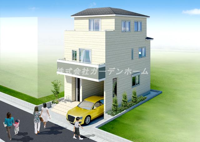 Rendering (appearance).  ■ Clear of living 16 quires more. A wide floor plan Western-style there are two of 7 quires, There is also a convenient walk-in closet ■ 