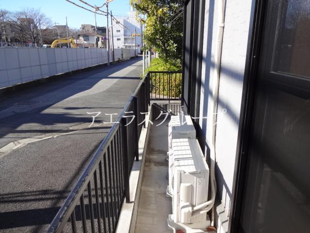 Balcony. Also dry well laundry! 