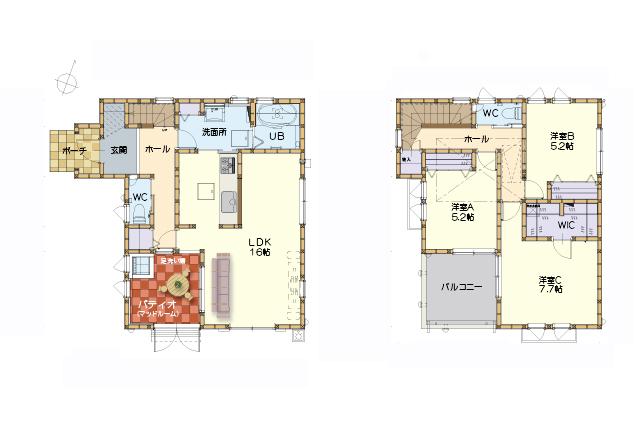 Other building plan example. Building plan example ( Issue land) Building Price      Ten thousand yen, Building area    sq m