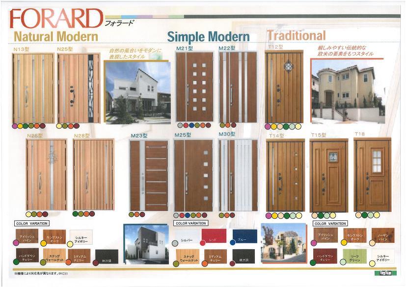 Other. Specification plan [Entrance door] 