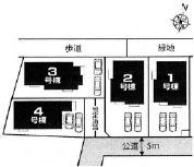Compartment figure. 23.8 million yen, 4LDK, Land area 136.55 sq m , Building area 96.05 sq m compartment view