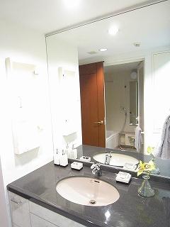 Wash basin, toilet. This is useful spacious space