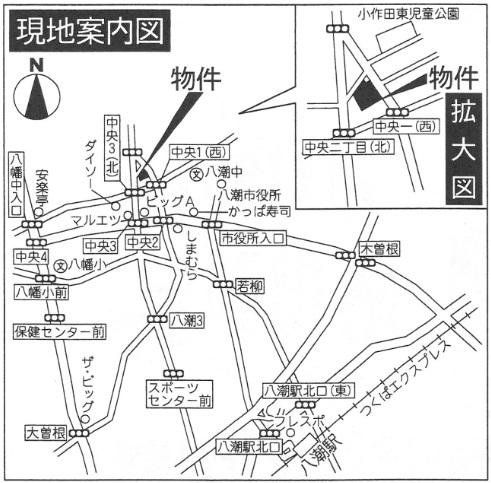 Local guide map. Local guide map Small ・ Junior high school is also located in within 10 minutes. 