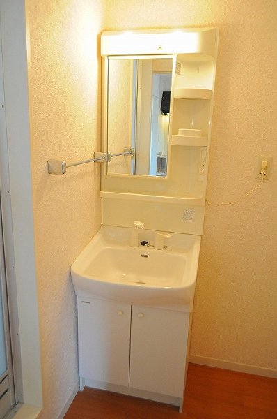 Washroom. Shampoo dresser