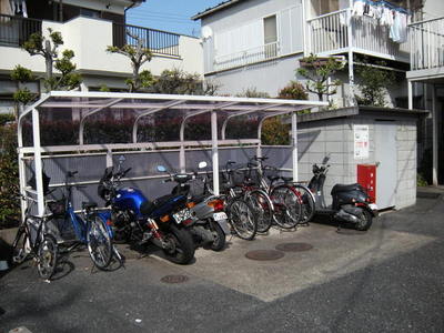 Other common areas. There is also a bicycle parking!