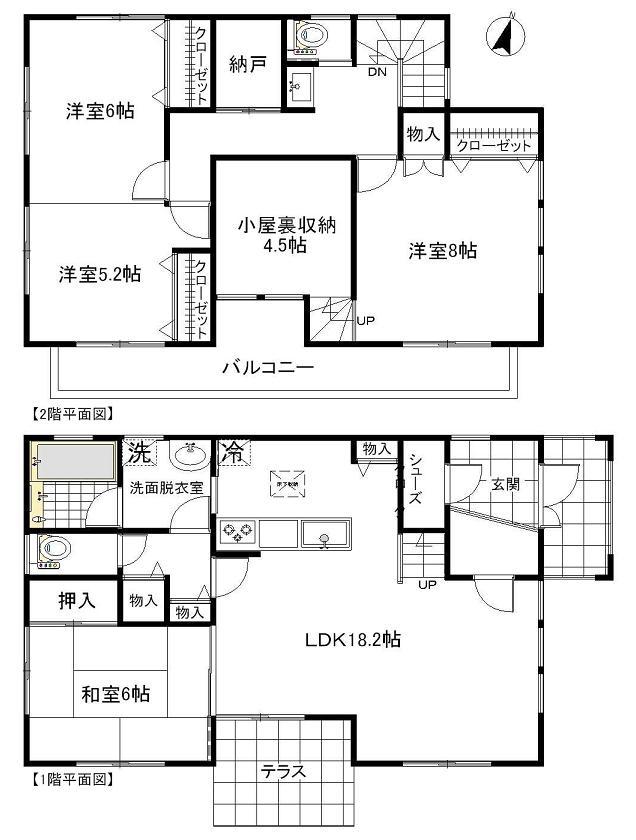 Floor plan. (C Building), Price 33,200,000 yen, 3LDK+S, Land area 150.1 sq m , Building area 111.78 sq m