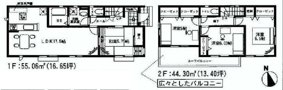 Floor plan. 31,800,000 yen, 4LDK, Land area 146.28 sq m , Building area 99.36 sq m