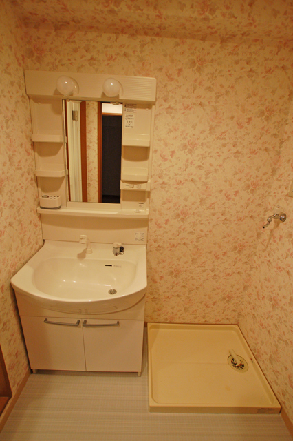 Washroom. Storage rich and fashionable lovers also a big satisfaction spacious shampoo dresser ☆