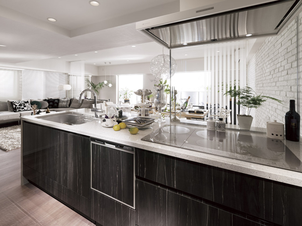 Kitchen.  [Kitchen] Around the kitchen representing the live human sensibility significantly, Carefully selected equipment with an emphasis on functionality and design. Kitchen space of sophistication was achieved to realize the day-to-day comfort.