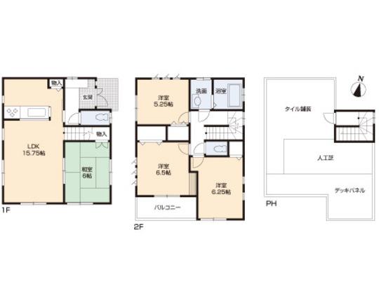 Floor plan. 27,800,000 yen, 4LDK, Land area 88.15 sq m , Building area 96.05 sq m floor plan
