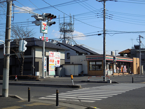 Convenience store. Seven-Eleven Saitama Yoshikawa Nojiri store (convenience store) to 202m
