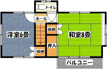 Floor plan. 17 million yen, 5DK, Land area 165.88 sq m , Building area 86.36 sq m