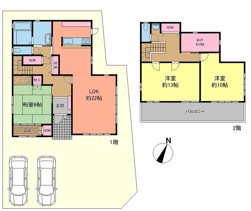 Floor plan. 37,900,000 yen, 3LDK + S (storeroom), Land area 214.01 sq m , Building area 146.09 sq m