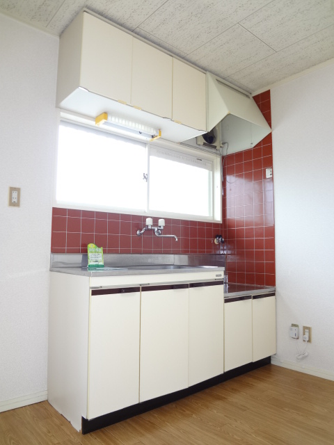 Kitchen. Ventilation with windows is also a kitchen of pat