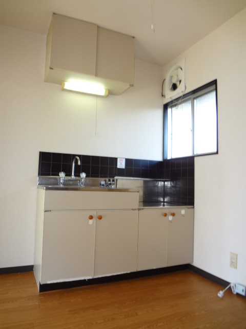 Kitchen. It is easy to kitchen ventilation with windows