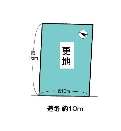 Compartment figure. Land price 2.8 million yen, Land area 155 sq m