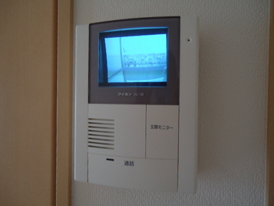 Security. TV monitor Hong of peace of mind and can see the visitor