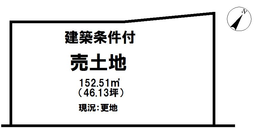 Compartment figure. Land price 9,917,000 yen, Land area 152.51 sq m