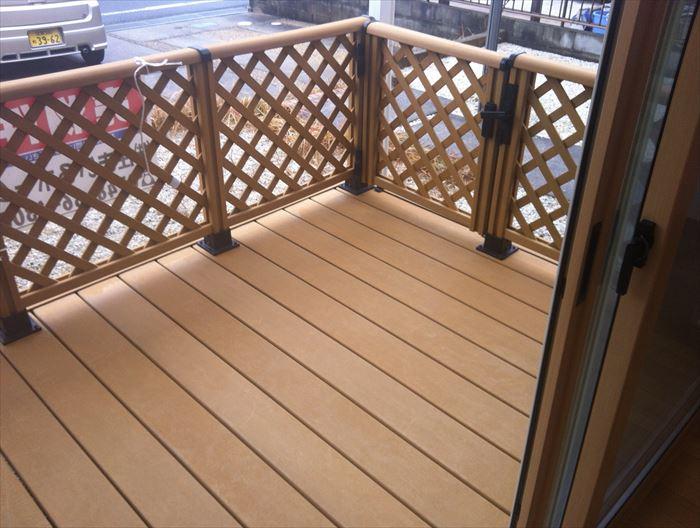 Other. Spacious wood deck! 