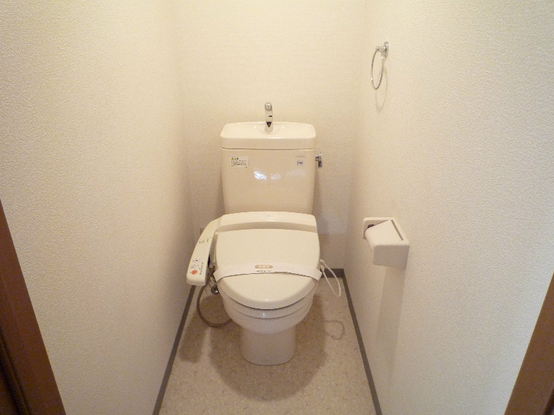 Toilet. Photo is a thing of B201 in Room.