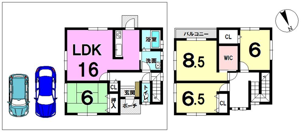 Building plan example (floor plan). Building plan example (No. 7 locations)