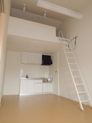 Living and room. LDK Popular with loft! ! High ceilings, A feeling of opening living