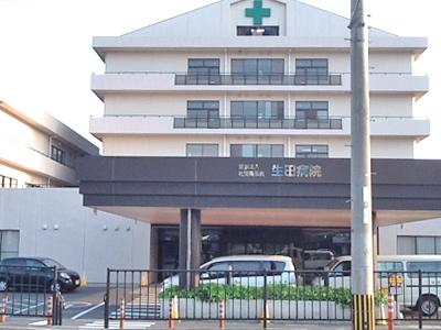 Hospital. Mimatsu Board Ikuta to the hospital 3602m