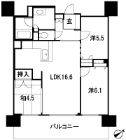 Floor: 3LDK, occupied area: 72.56 sq m, Price: 26,695,000 yen