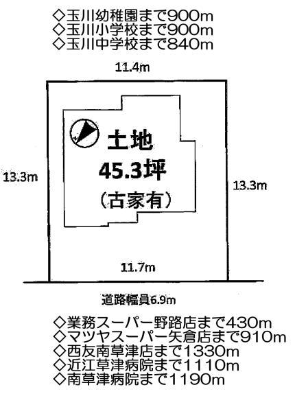 Compartment figure. Land price 16.5 million yen, Land area 150.07 sq m