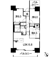 Floor: 3LDK, occupied area: 70.03 sq m, Price: 30,032,800 yen