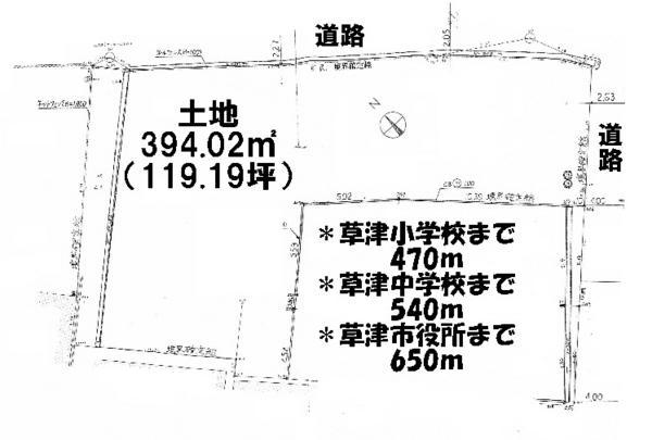 Compartment figure. Land price 36 million yen, Land area 394.02 sq m