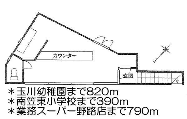 Floor plan. 11.8 million yen, Land area 56.62 sq m , Building area 29.48 sq m